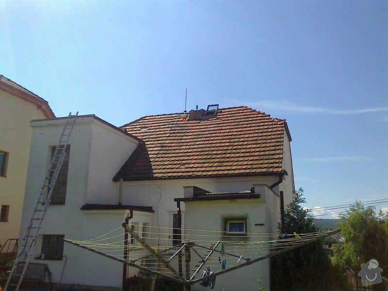 Pokrývačské práce - oprava střechy z pálených tašek: Fotografie0247