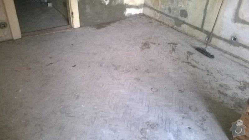 Rekonštrukcia trámovej podlahy+pokladka novej drevenej podlahy: WP_20140630_001