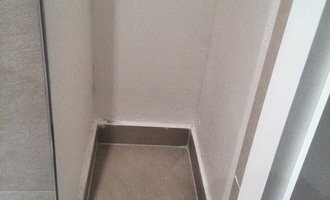 Skříňky do koupelny - stav před realizací
