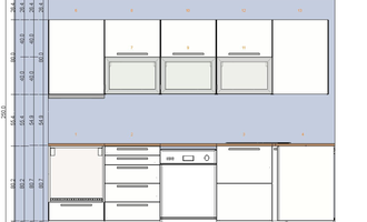 Montáž kuchyně IKEA - stav před realizací