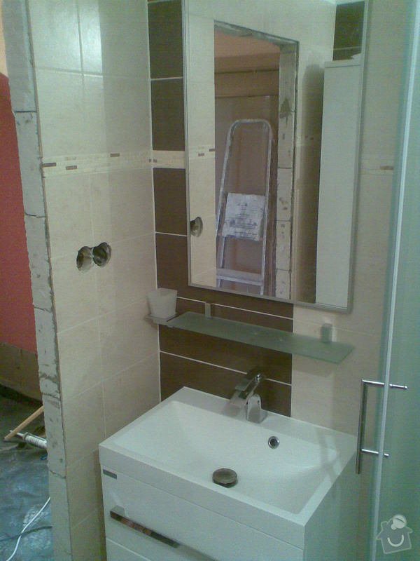 Rekonstrukce bytu 1+1 (koupelna, elektroinstalace, podlaha): Obraz075