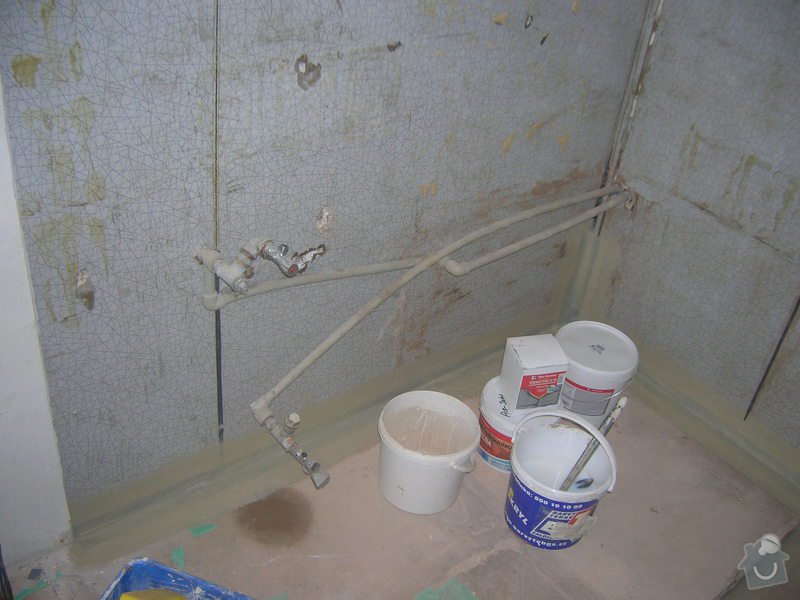 Rekonstrukce koupelny Hrádek u Rokycan: DSCN7018
