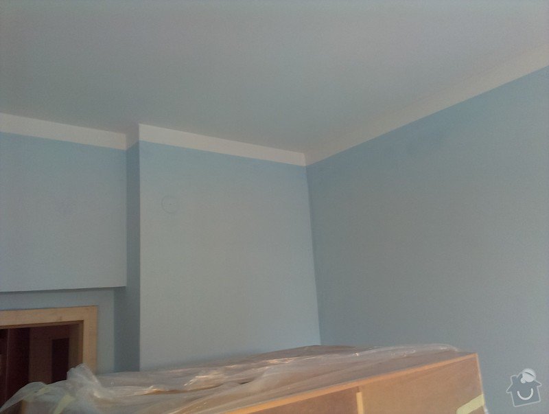 Malování bytu na bílo a v barevných odstínech: IMAG1451