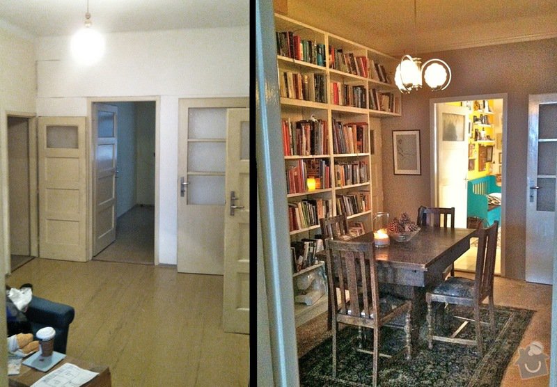 Rekonstrukce: Dining_room_before_and_after