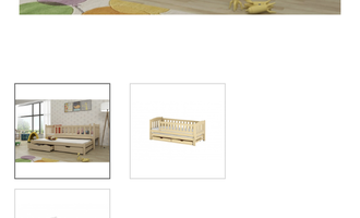 Dětská postel - stav před realizací