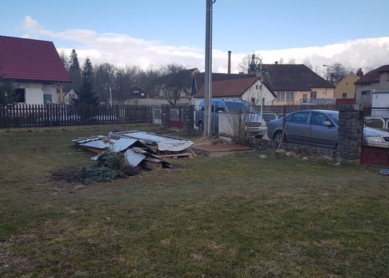 Přístřešek na auto a na nářadí