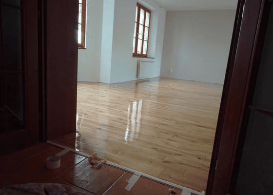 Oprava vytopené podlahy