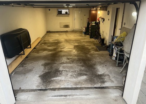 Podlaha v garáži