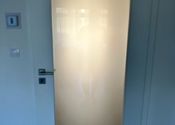 Zasklení dveří - interiér