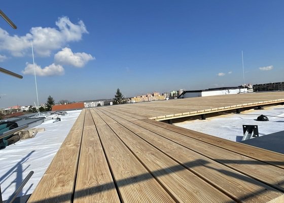 Realizace dřevěné terasy