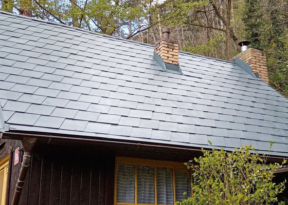 Renovace eternitové střechy