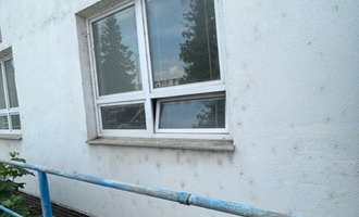 Umytí oken - stav před realizací