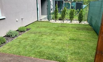 Založení trávníku - stav před realizací