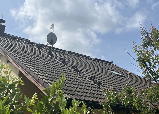 Montaz našlapoveho systemu na střechu
