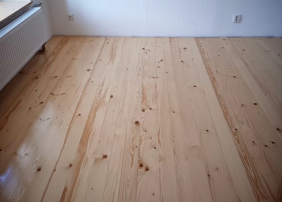 Renovace dřevěné podlahy