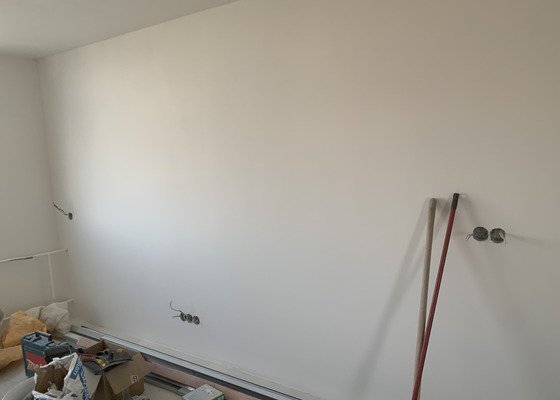 Malování rekonstrukce bytu 60m2