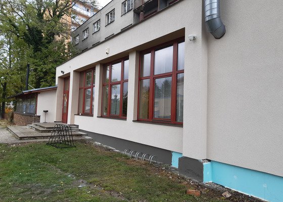 Oprava-renovace fasády v Bílovci