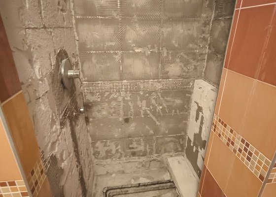 Dílčí rekonstrukce koupelny v Praze 6