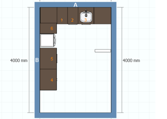 Montáž a instalace kuchyně Ikea - stav před realizací