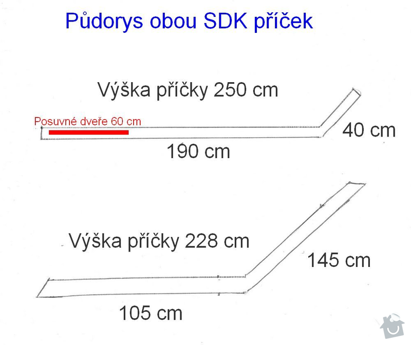 Dvě sádrokartonové příčky: Obrazek_123_