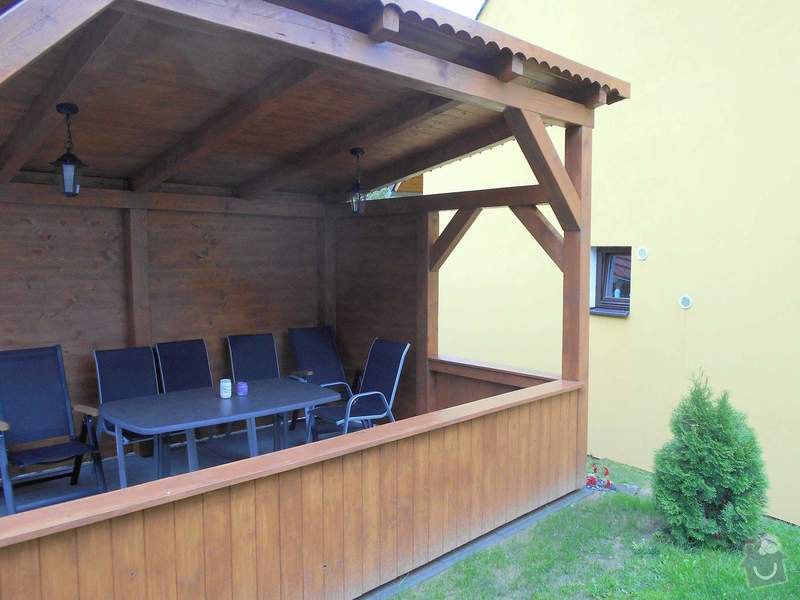 Zastřešená zahradní pergola: per2