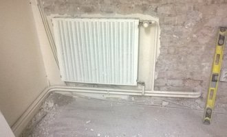 Vymena radiatoru - stav před realizací