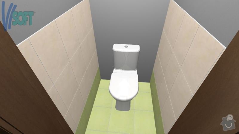 Rekonstrukce koupelny: WC