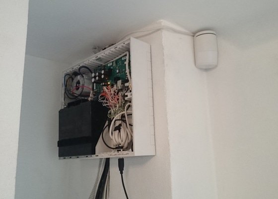 Instalace EZS Jablotron v obci Vigantice