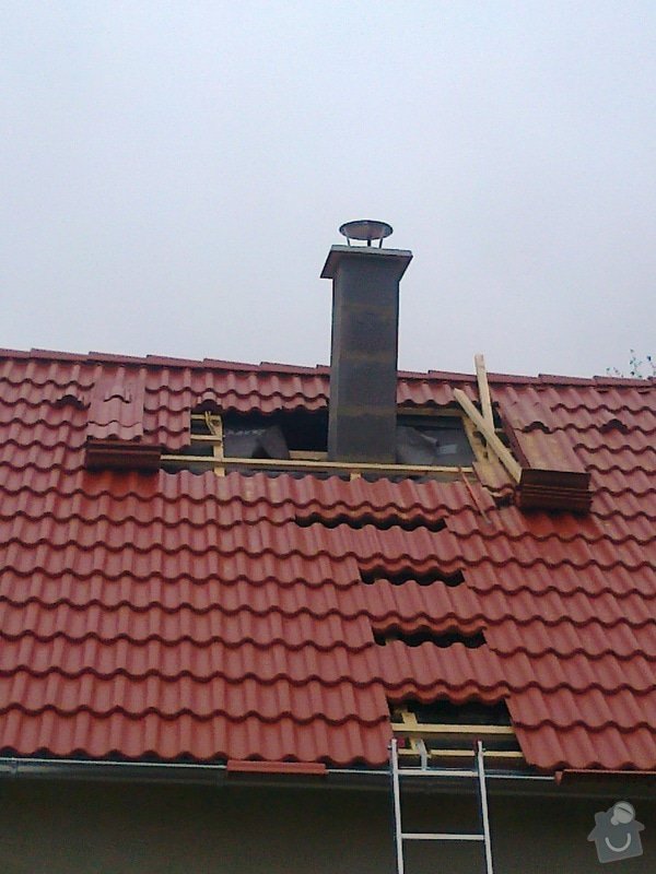 Rekonstrukce střechy: Fotografie0941