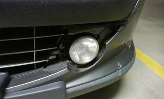Nacenenie opravy - Peugeot 207 - stav před realizací