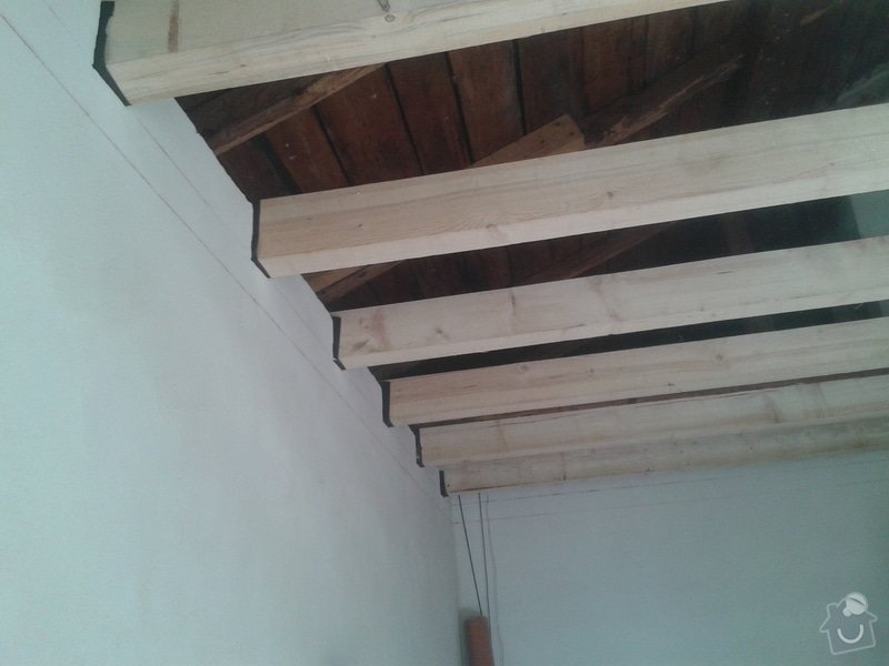 Zhotovení stropu+plovoucí podlahy+sádrokarton: 20141021_141027