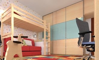 Návrh dětského pokojíčku a ložnice