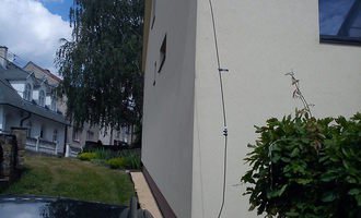 Elektronistalace v rodinném domě v Kratochvilce u Brna - stav před realizací