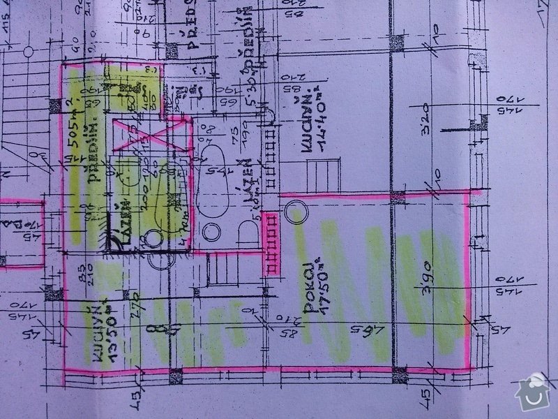 Rekonstrukce bytu, Praha 4 - Branik: plan_bytu