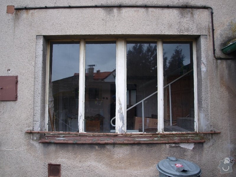 Výměna oken v RD v rekonstrukci: 05a