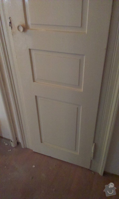 Obrubně + dveře + repasování stávajících dveří (2-3): IMAG0268
