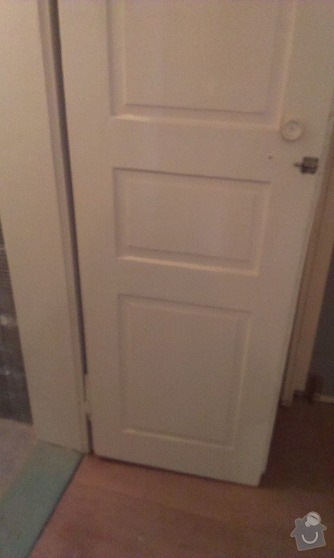 Obrubně + dveře + repasování stávajících dveří (2-3): IMAG0271