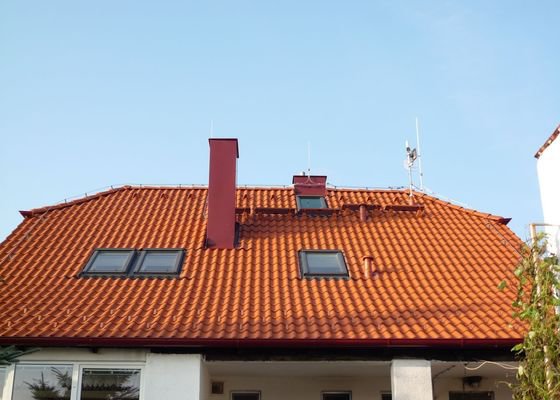 Oprava střechy RD