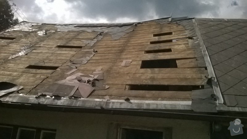 Rekonstrukce  střechy: WP_20140707_003