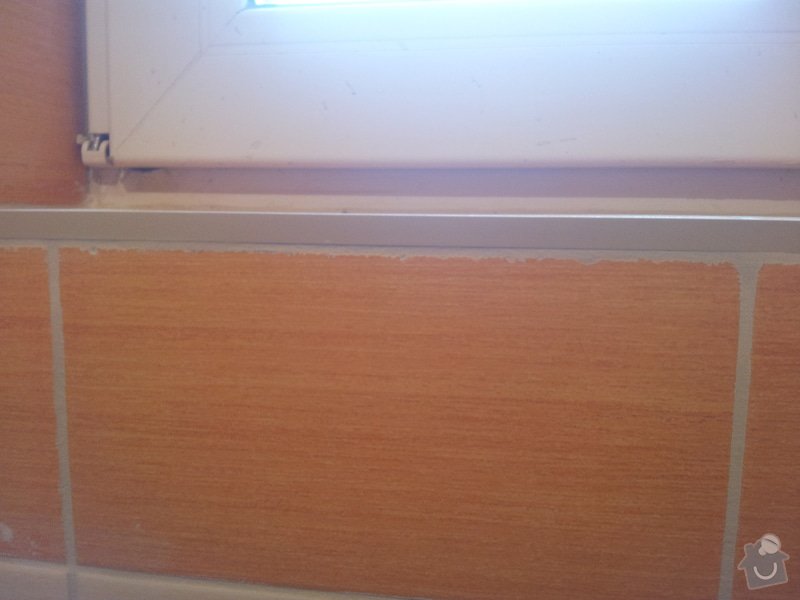 Srovnání zdí a následný obklad koupelny v rodinném domě: 20141006_162759
