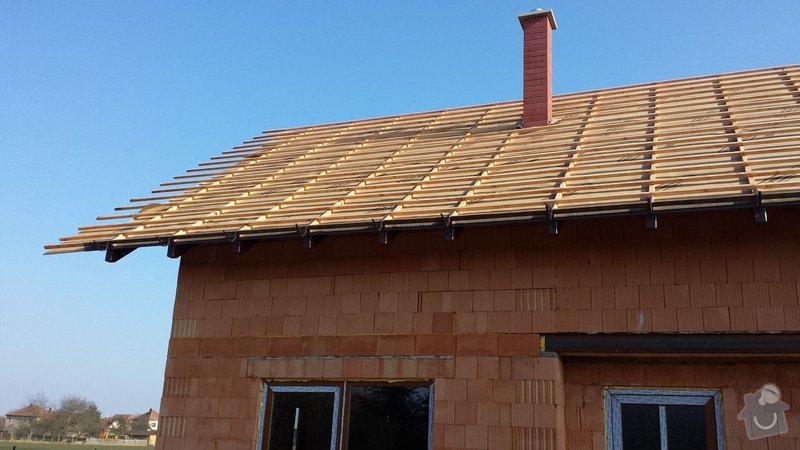 Dodělání střechy: 20150217_135023