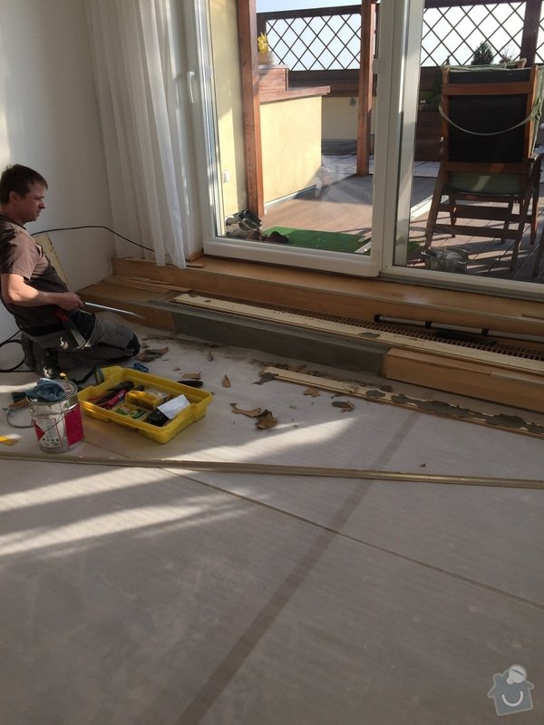Oprava dřevěné plovoucí podlahy: 112