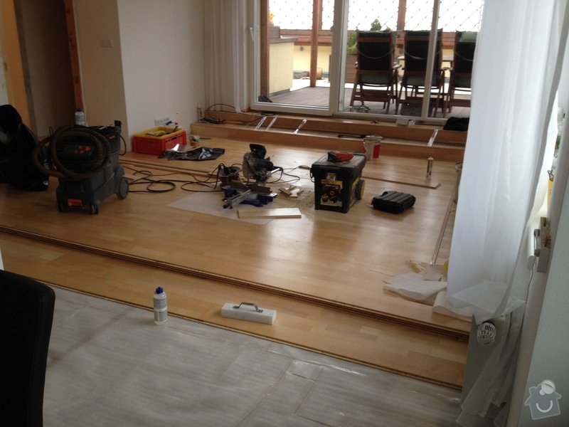 Oprava dřevěné plovoucí podlahy: 113