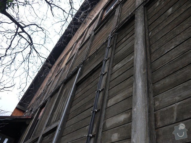 Oprava a zateplení dřevěné fasády: P1080141