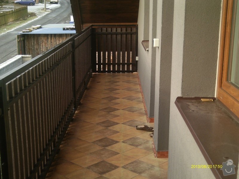 Oplechování balkonu 12m2: IMAG0257