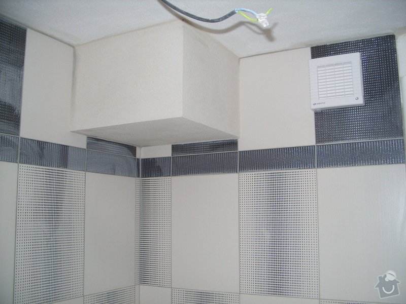 Obklady, dlažba, usazení sprchové vaničky: SS857780