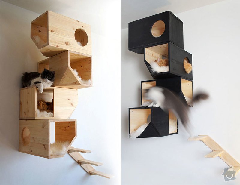 Kočičí strom: cat-furniture-creative-design-14