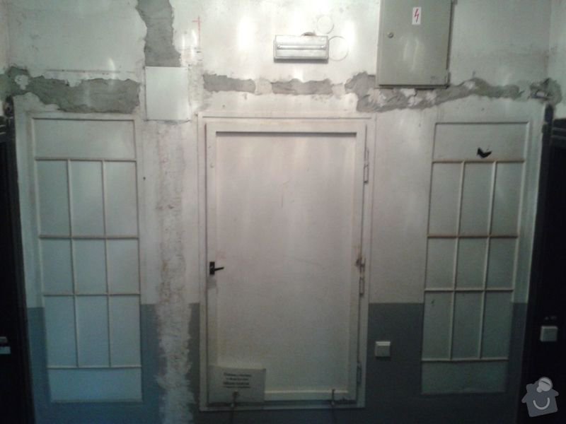 Zednické práce - rekonstrukce chodby v domě: 20150316_174952