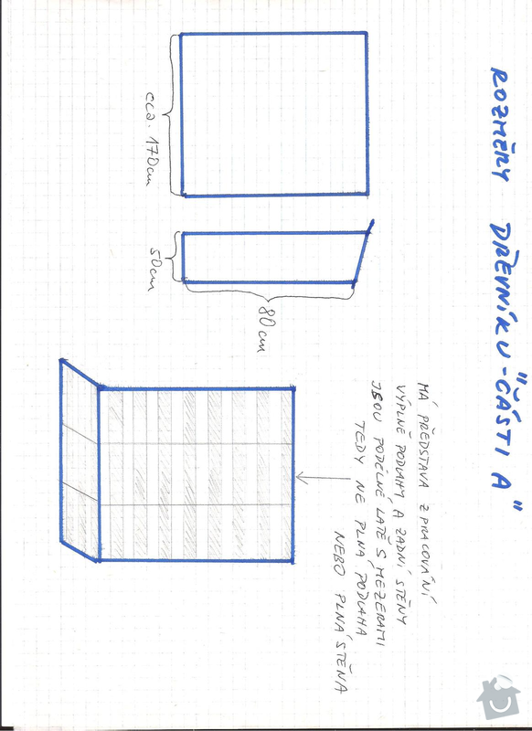 Stavba kůlny s dřevníkem - okres Kladno - prioritou rychlost zhotovení: 5_-_drevnik_A_-_rozmery