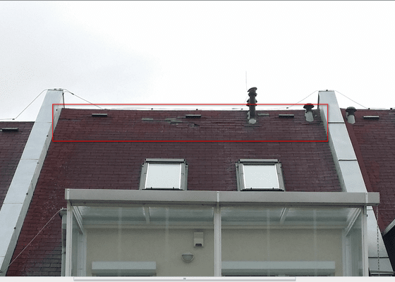 Oprava střechy z asfaltových šindelů